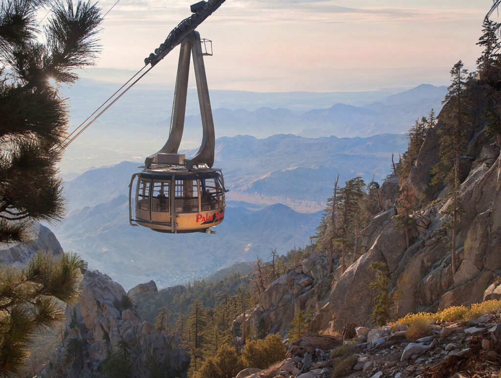Enjoy a beautiful drive around Rancho Mirage on your way to Palm Springs Aerial Tramway.